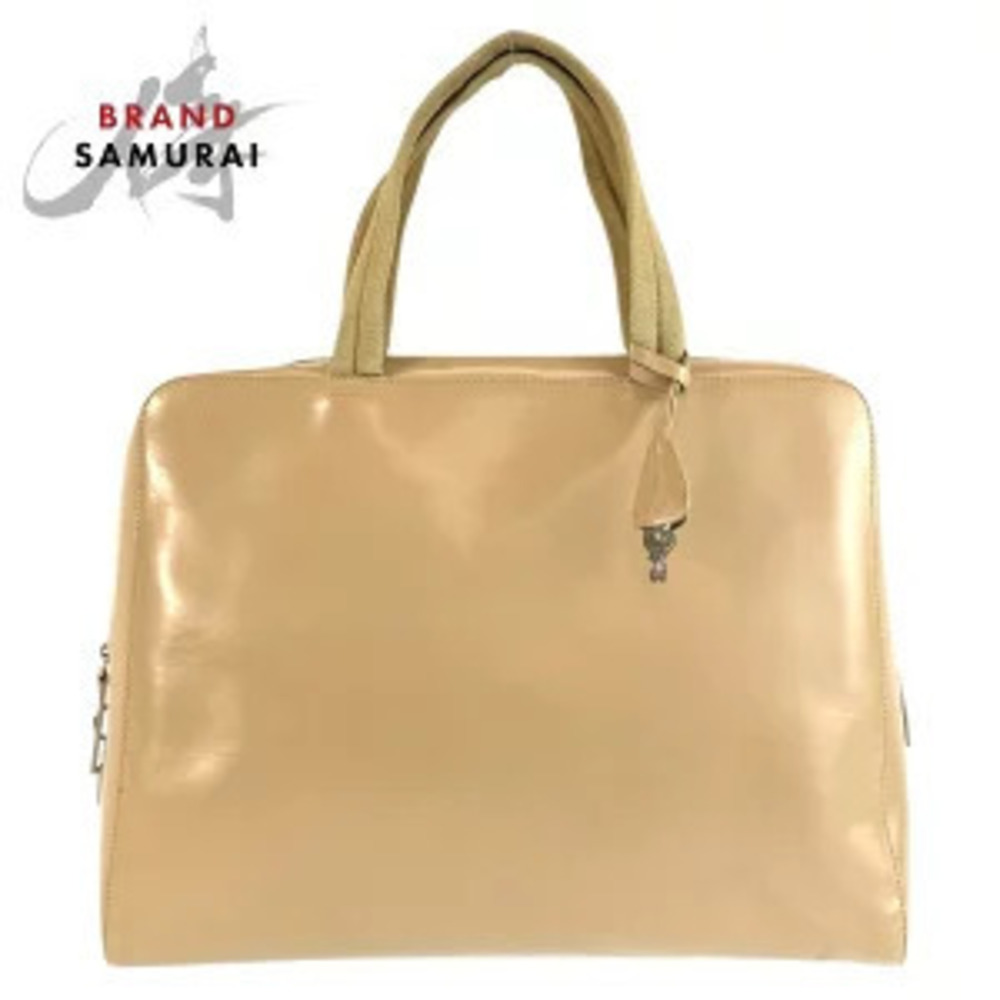Prada beige leather tote bag Handbag